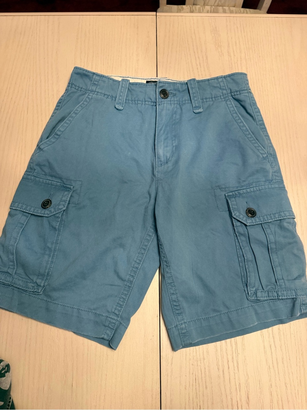 American Eagle AE Cargo Shorts Classic Men's Blue Size 28